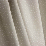 Soft White and Green Polka Dot Printed Calico - Ribes y Casals