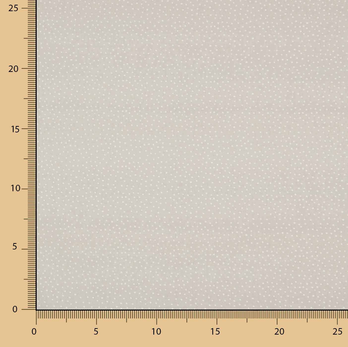Soft White and Green Polka Dot Printed Calico - Ribes y Casals