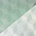 Green Cube Stain-Resistant Coated Tablecloth - Ribes y Casals