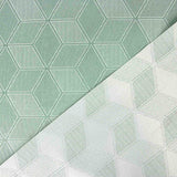 Green Cube Stain-Resistant Coated Tablecloth - Ribes y Casals