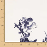 Printed Polyester Satin: Night Garden - Ribes y Casals