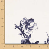 Printed Polyester Satin: Night Garden - Ribes y Casals