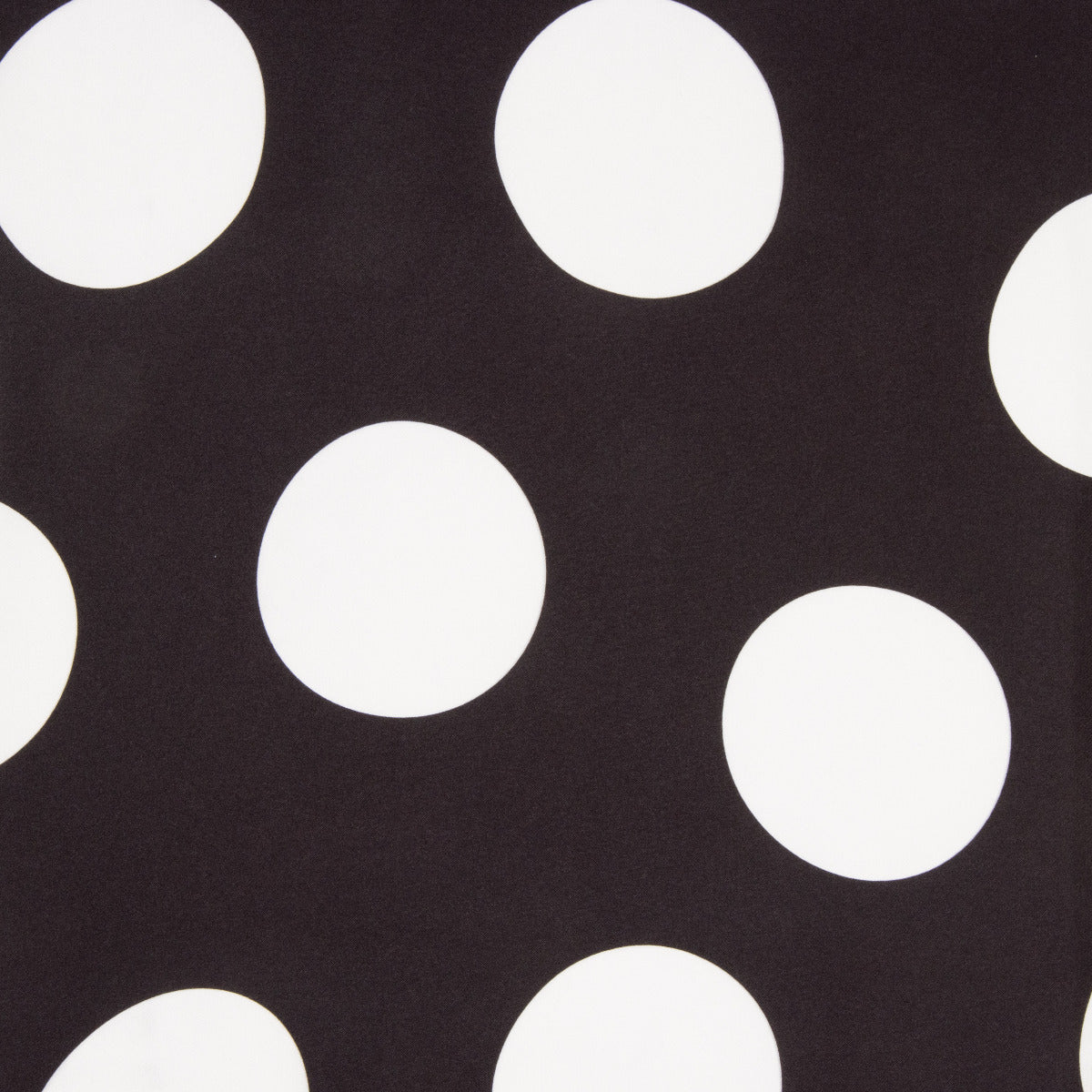 Satin Spandex Polka Dot Maxi White - Ribes y Casals