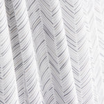 Grey herringbone printed percale - Ribes y Casals