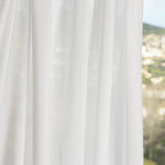 Visillo Tupido Poliéster Blanco Natural - Ribes y Casals