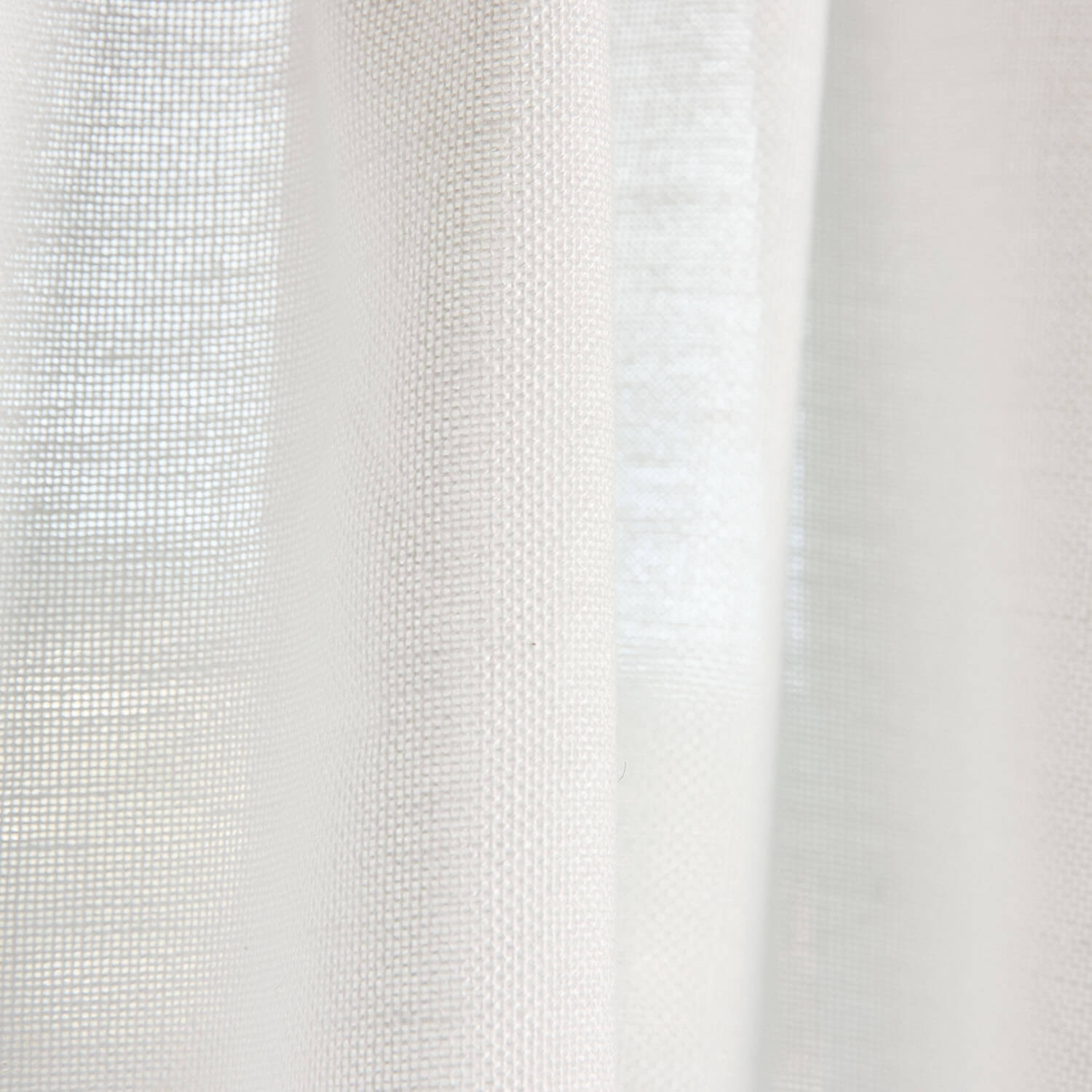 Visillo Tupido Poliéster Blanco Natural - Ribes y Casals