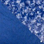 Georgette Sequined Maxi Dress Blue - Ribes y Casals