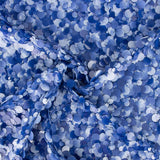 Georgette Sequined Maxi Dress Blue - Ribes y Casals