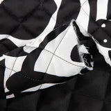 Reversible Quilted Black and White - Ribes y Casals
