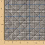Welsh Check Quilt with Blue Lining - Ribes y Casals
