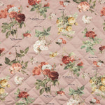 Pink Floral Viyella Quilt with Black Lining - Ribes y Casals