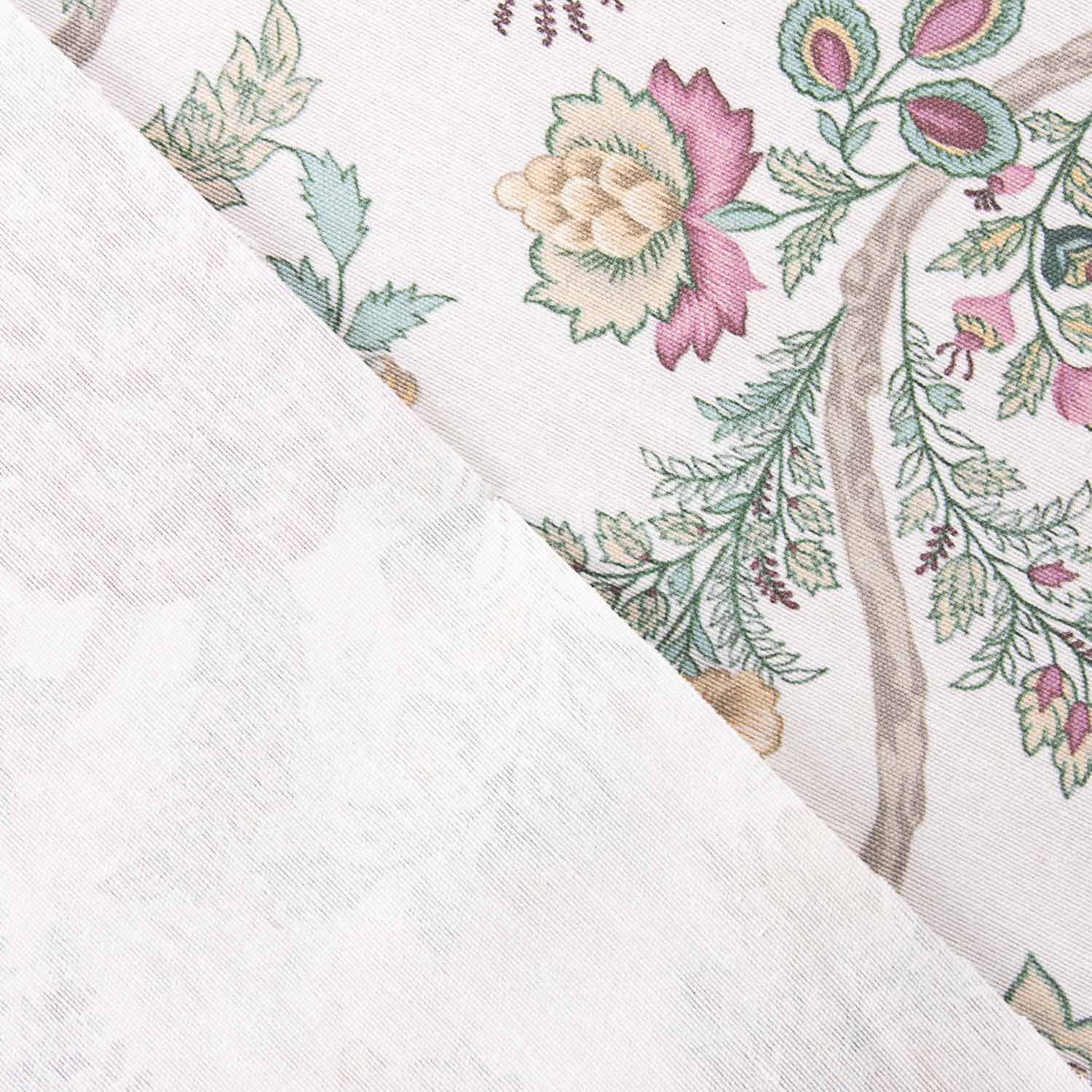 Pastel Exotic Floral Print Resin Tablecloth - Ribes y Casals