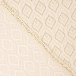 Jacquard Canvas Lágrima Lurex Ecru - Ribes y Casals