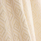 Jacquard Canvas Lágrima Lurex Ecru - Ribes y Casals