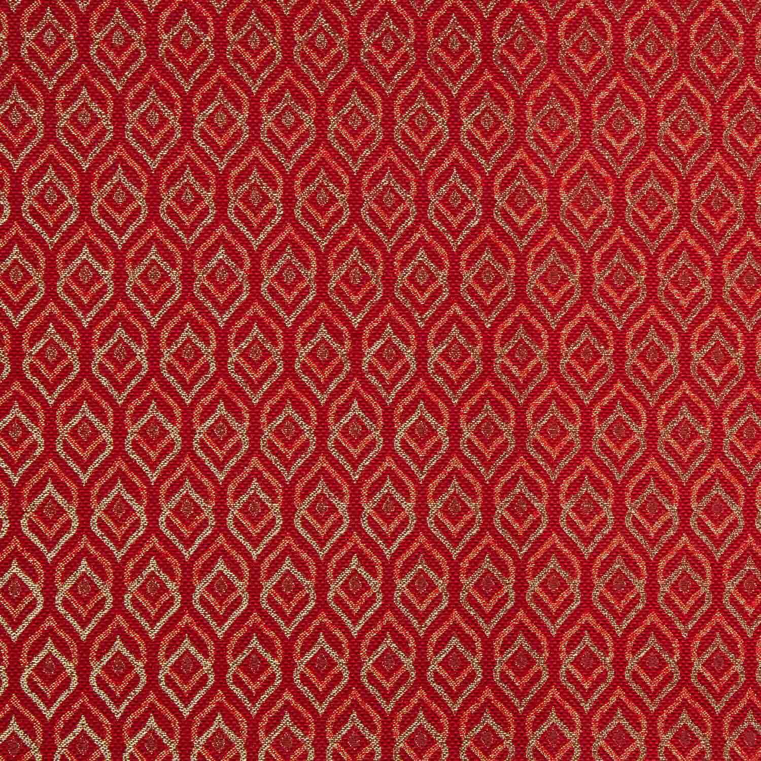 Red Lurex Jacquard Canvas - Ribes y Casals