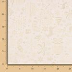 Raw Lurex Christmas Jacquard Canvas - Ribes y Casals