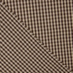 Brown-Camel Cotton Vichy - Ribes y Casals