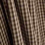 Brown-Camel Cotton Vichy - Ribes y Casals