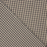 Dark Grey-Camel Cotton Vichy - Ribes y Casals