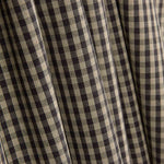 Dark Grey-Camel Cotton Vichy - Ribes y Casals