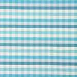 Fine Canvas, Blue-Green Checks - Ribes y Casals