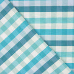Fine Canvas, Blue-Green Checks - Ribes y Casals