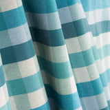 Fine Canvas, Blue-Green Checks - Ribes y Casals