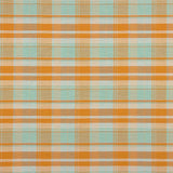 Fine Canvas, Orange and Mint Checks - Ribes y Casals