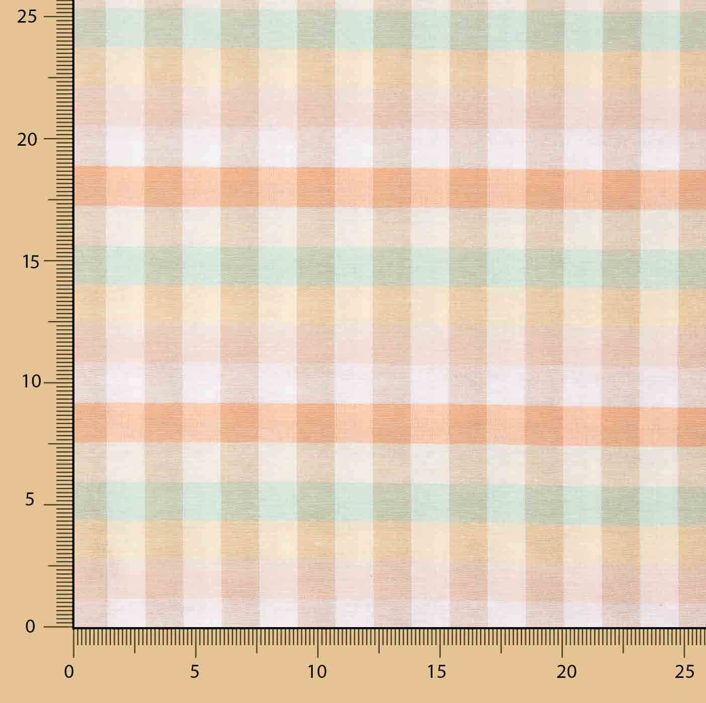 Fine Canvas, Soft-Toned Checks - Ribes y Casals