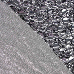 Silver Lycra Sequins Shells - Ribes y Casals