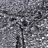 Silver Lycra Sequins Shells - Ribes y Casals