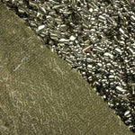 Military Green Lycra Sequins Shells - Ribes y Casals