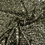 Military Green Lycra Sequins Shells - Ribes y Casals