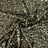 Military Green Lycra Sequins Shells - Ribes y Casals