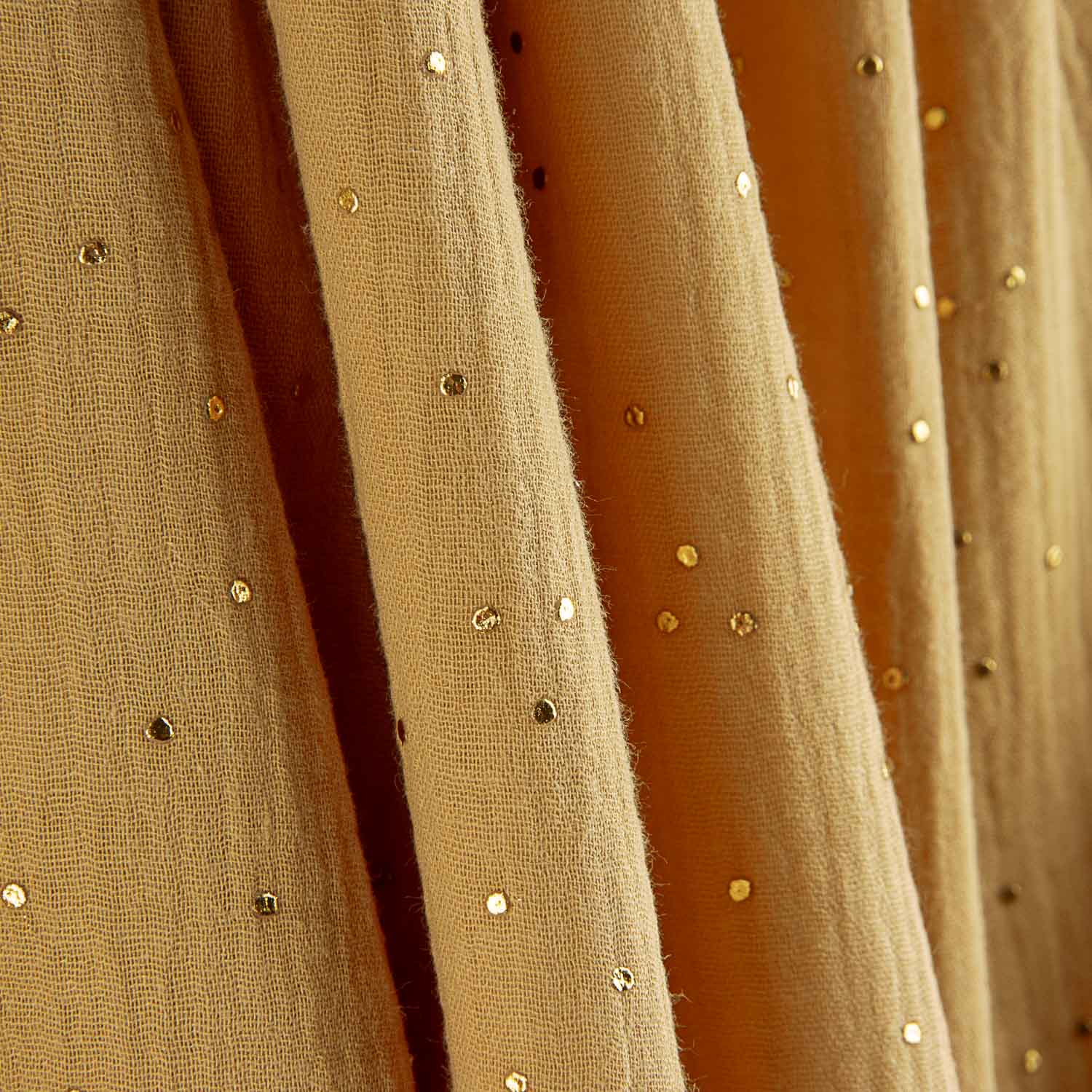 Bambula Cotton Lurex Constellation Camel - Ribes y Casals