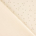 Pale Yellow Lurex Cotton Chintz - Ribes y Casals