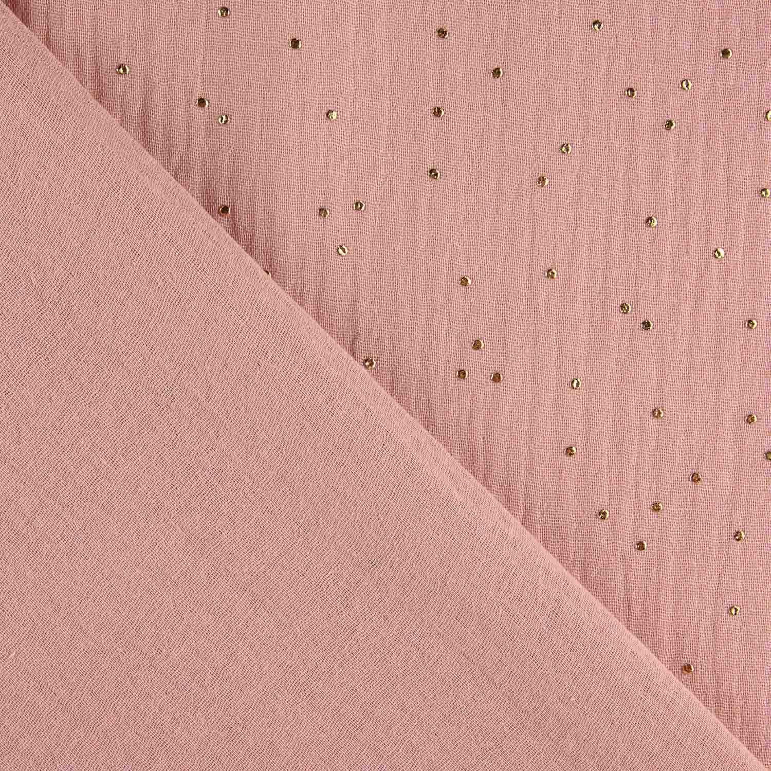 Pink Constellation Lurex Cotton Bambula - Ribes y Casals
