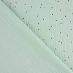 Bambula Cotton Lurex Water Green Constellation - Ribes y Casals