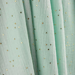 Bambula Cotton Lurex Water Green Constellation - Ribes y Casals