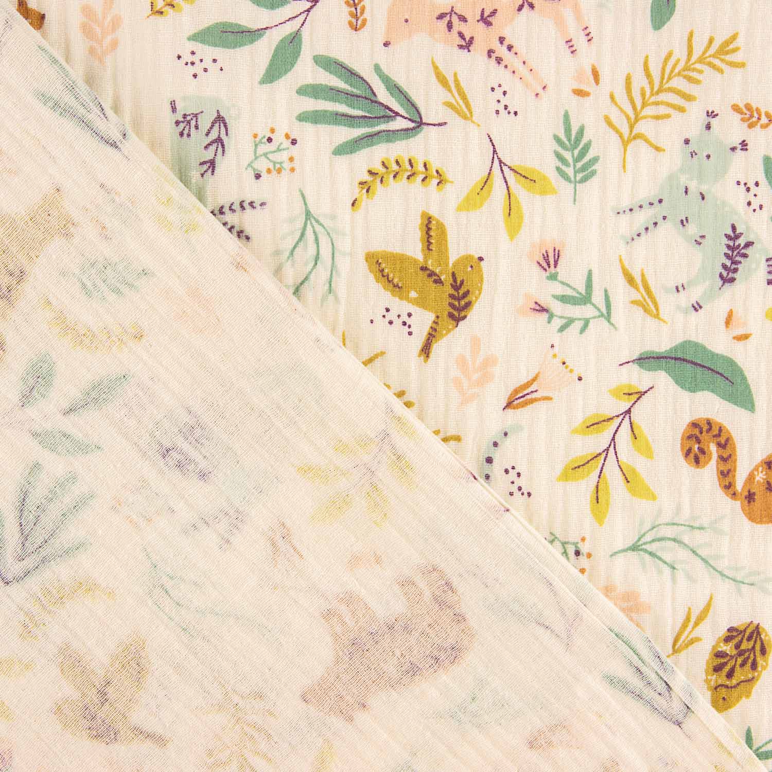 Jungle Animals Cotton Blanket - Ribes y Casals