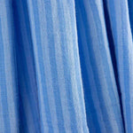 Double Gauze Muslin Striped Two-Tone Blue - Ribes y Casals