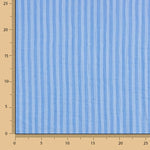 Double Gauze Muslin Striped Two-Tone Blue - Ribes y Casals