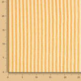 Double Gauze Muslin Striped Two-Tone Yellow - Ribes y Casals