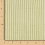 Double Gauze Muslin Striped Two-Tone Green - Ribes y Casals