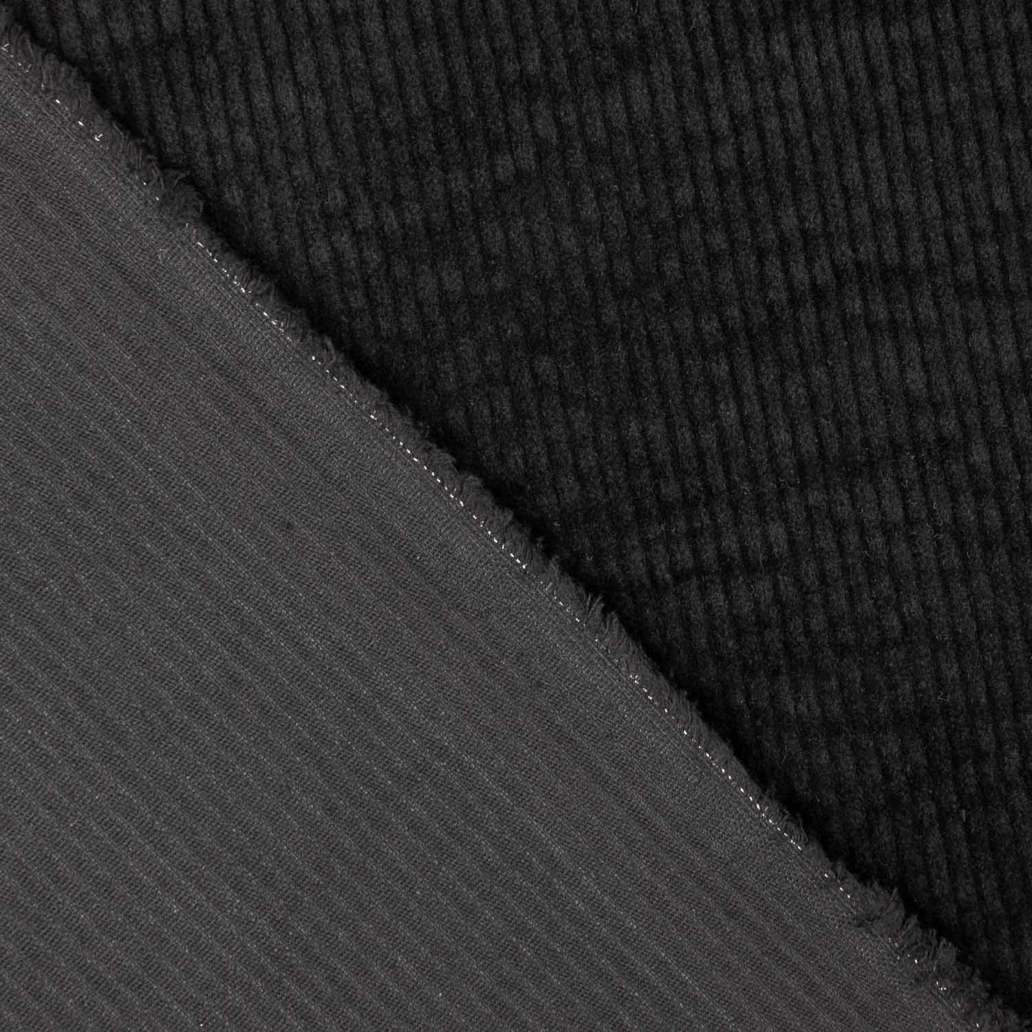 Black Cordele Spandex Corduroy - Ribes y Casals