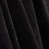 Black Cordele Spandex Corduroy - Ribes y Casals