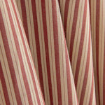Flat Vertical Stripes Maroon and Beige - Ribes y Casals