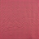 Pink and Grey Gingham Checks Seersucker - Ribes y Casals