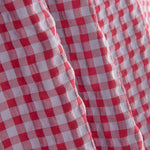 Pink and Blue Gingham Seersucker - Ribes y Casals