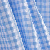 Blue Check Seersucker - Ribes y Casals